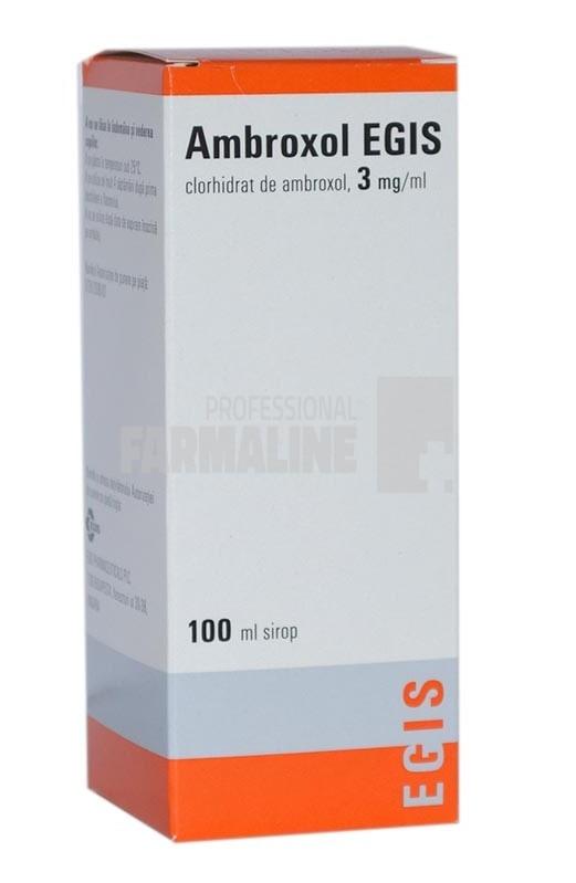 Egis Ambroxol sirop 100 ml 1 Egis Ambroxol sirop 100 ml