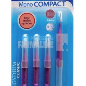 Elgydium Clinic Periute interdentare Monocompact Purple 4 bucati