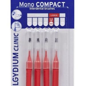 Elgydium Clinic Periute interdentare Monocompact Red 4 bucati
