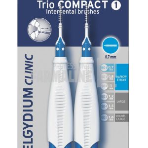 Elgydium Periuta interdentara Trio Compact Micro fine 2 bucati