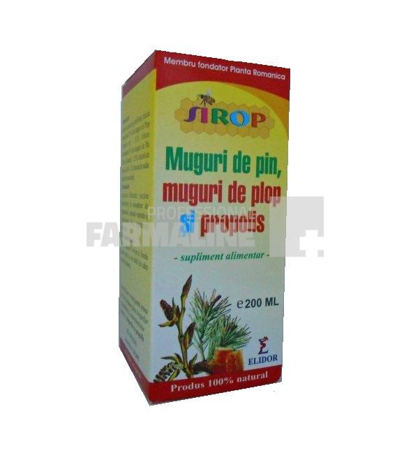 Elidor Sirop Muguri de Plop cu Muguri de Pin si Propolis 200 ml 1 Elidor Sirop Muguri de Plop cu Muguri de Pin si Propolis 200 ml