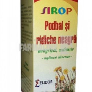 Elidor Sirop podbal si ridichie neagra 100 ml