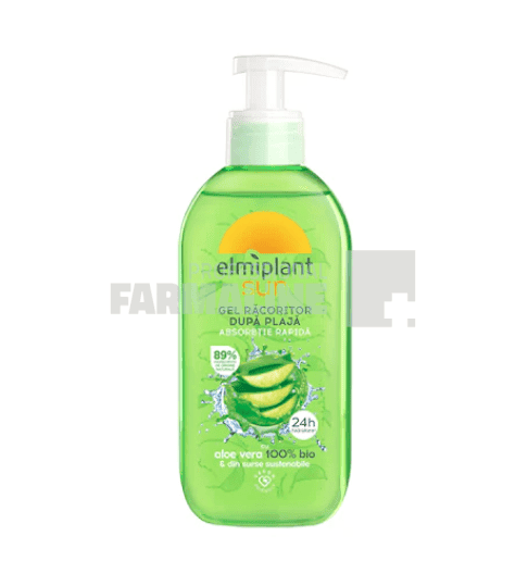 Elmiplant After Sun Gel racoritor dupa plaja cu aloe vera 200 ml 1 Elmiplant After Sun Gel racoritor dupa plaja cu aloe vera 200 ml