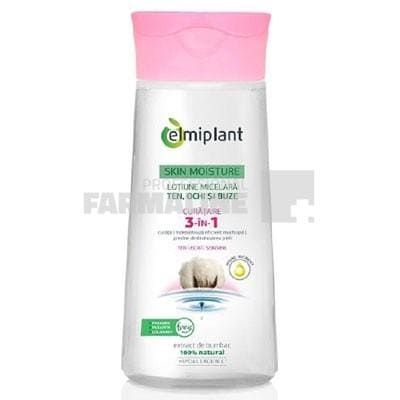 Elmiplant Lotiune micelara pentru ochi si buze 3 in 1 ten uscat/sensibil 200 ml
