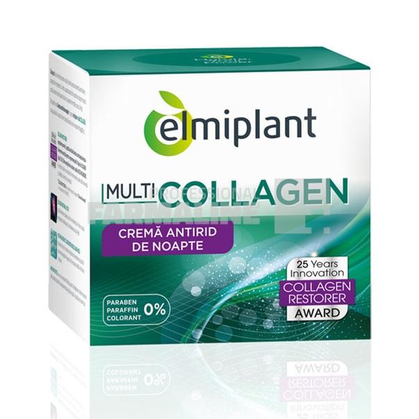 Elmiplant Multi Collagen Crema antirid de noapte 50 ml