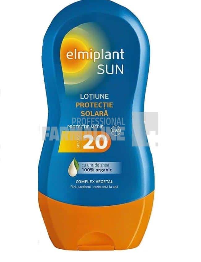 Elmiplant Sun Lotiune protectie solara SPF20 200 ml 1 Elmiplant Sun Lotiune protectie solara SPF20 200 ml