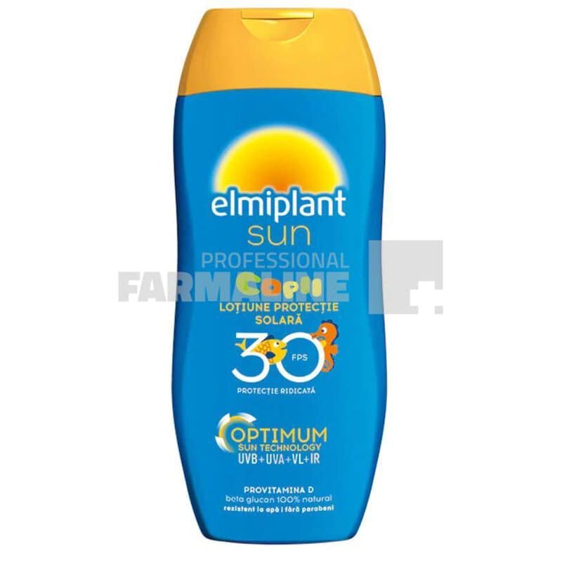 Elmiplant Sun Lotiune protectie solara pentru copii SPF30+ Optinum 200 ml