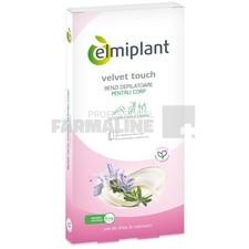 Elmiplant Velvet Touch Benzi depilatoare pentru corp 12 bucati
