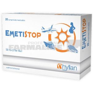 Emetistop 20 comprimate