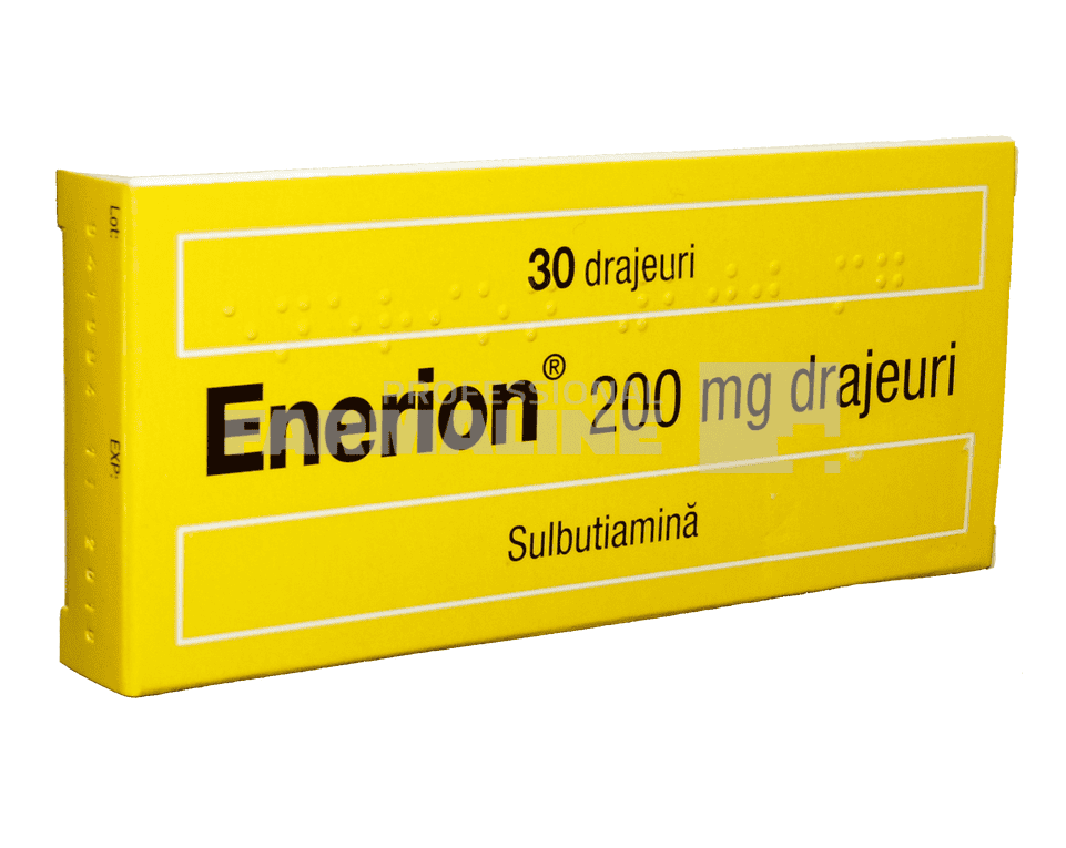 Enerion 200 mg 30 drajeuri 1 Enerion 200 mg 30 drajeuri