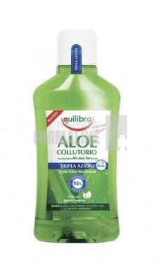 Equilibra Aloe Apa de gura tripla actiune 250 ml