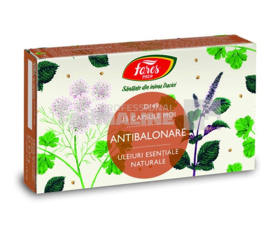 Home v2 12 Fares Antibalonare 15 capsule – Soluția pentru disconfortul abdominal