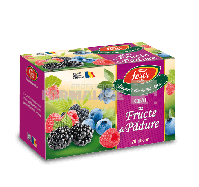 Fares Ceai Aromfruct Fructe de padure 20 plicuri 1 Fares Ceai Aromfruct Fructe de padure 20 plicuri