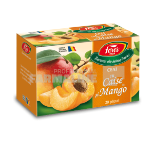 Fares Ceai Caise și Mango 20 plicuri