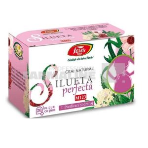 Fares Ceai Silueta Perfecta 1 Purificare si Drenaj 20 plicuri