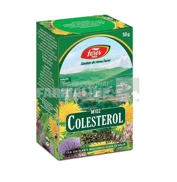 Fares Ceai colesterol 50 g 1 Fares Ceai colesterol 50 g