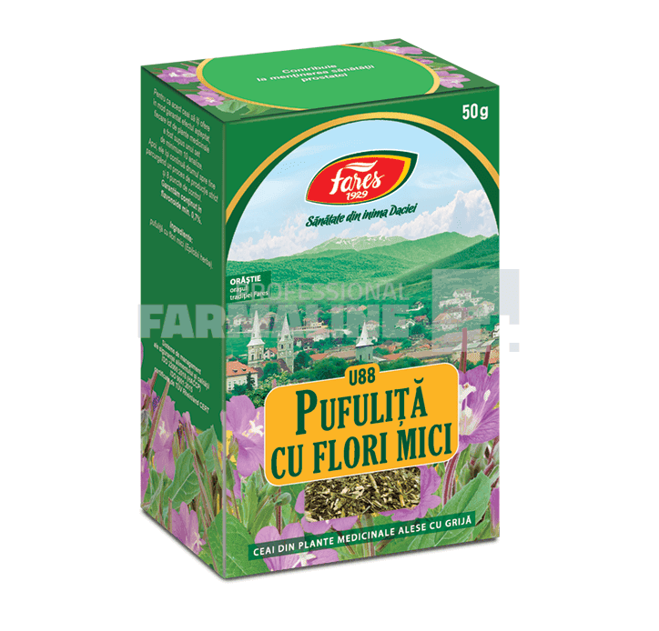 Fares Ceai de Pufulita cu Flori Mici 50 g 1 Fares Ceai de Pufulita cu Flori Mici 50 g