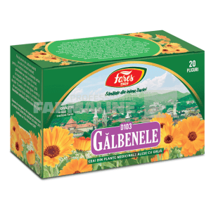 Fares Ceai galbenele 20 plicuri