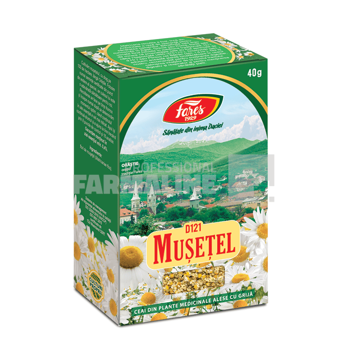 Fares Ceai musetel 40 g 1 Fares Ceai musetel 40 g