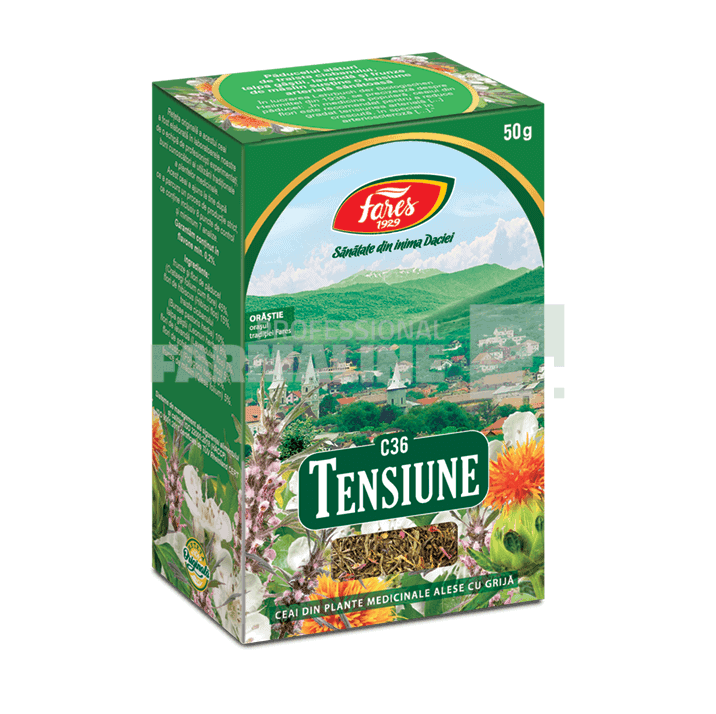 Fares Ceai tensiune (hipertensiune) 50 g