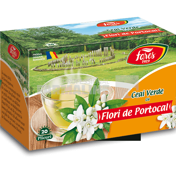 Home v2 10 Fares Ceai Verde cu Flori de Portocal – Beneficii și Recomandări