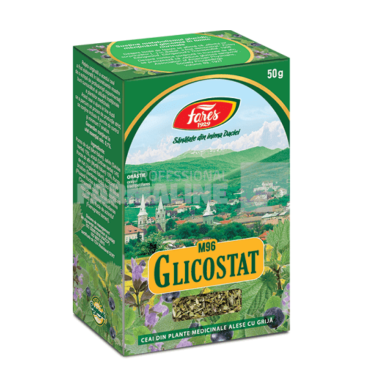 Fares Ceaiul Glicostat 50 g 1 Fares Ceaiul Glicostat 50 g