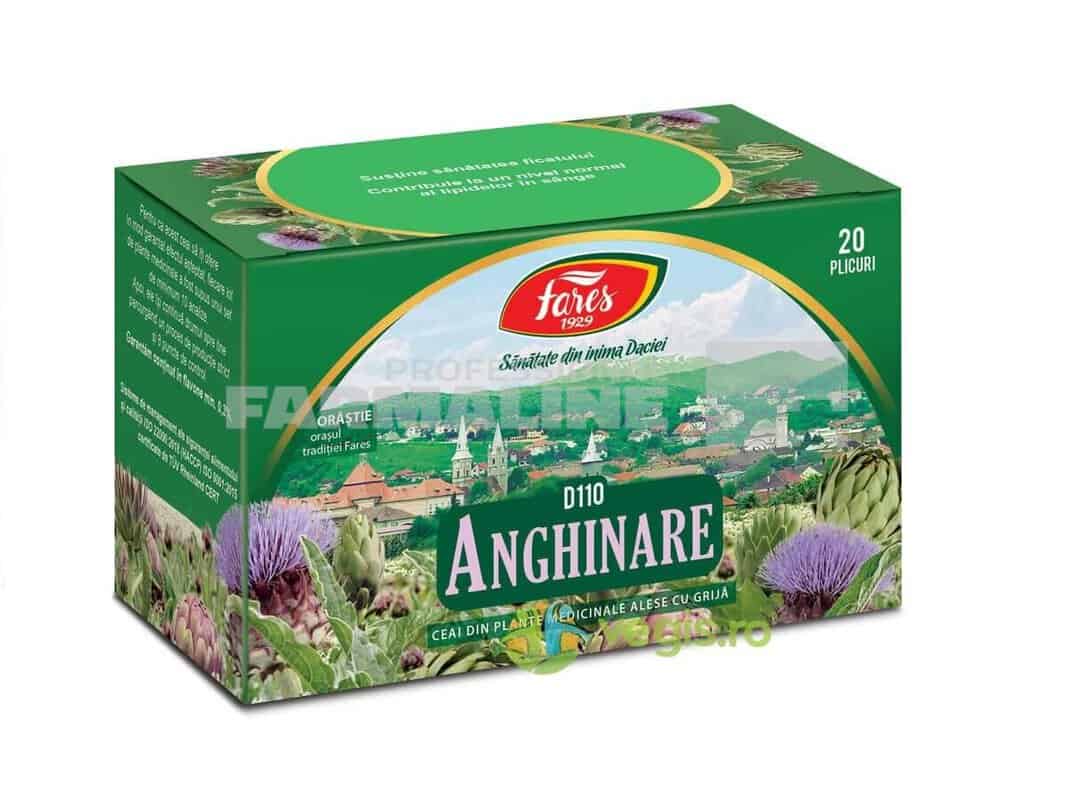 Fares D110 Ceai Anghinare frunze 20 plicuri 1 Fares D110 Ceai Anghinare frunze 20 plicuri