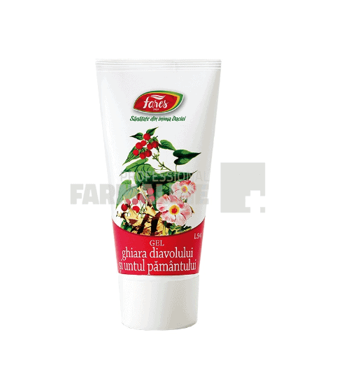 Fares Gel gheara diavolului si untul pamantului 50 ml 1 Fares Gel gheara diavolului si untul pamantului 50 ml
