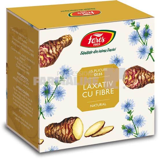 Fares Laxativ cu fibre complex 15 plicuri