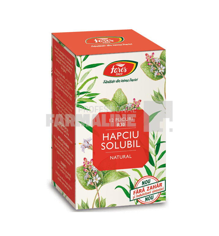 Fares R30 Hapciu Raceala si Gripa solubil 12 plicuri 1 Fares R30 Hapciu Raceala si Gripa solubil 12 plicuri