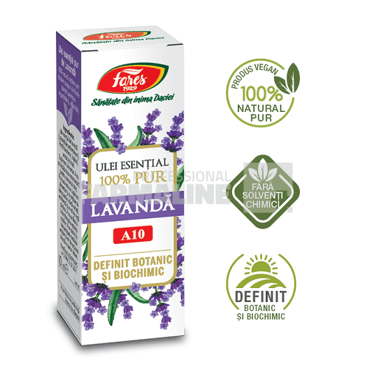 Fares Ulei de lavanda 10 ml 1 Fares Ulei de lavanda 10 ml