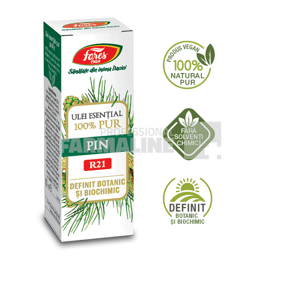Fares Ulei esential de pin 10 ml 1 Fares Ulei esential de pin 10 ml