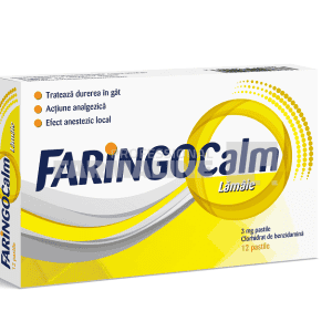 Faringocalm lamaie 3 mg 12 pastile