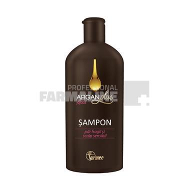 Farmec Argan Plus Sampon cu Jojoba par fragil 250 ml