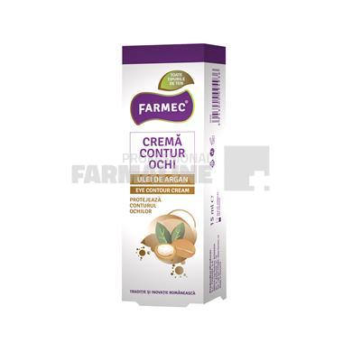 Farmec Crema contur ochi cu Ulei de Argan 15 ml