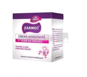 Farmec Crema hidratanta cu flori de Orhidee ten normal 50 ml