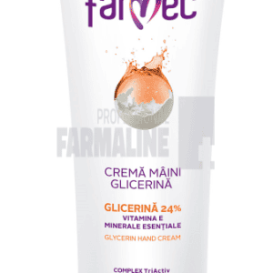 Farmec Crema pentru maini cu Glicerina si Vitamina E 40 ml