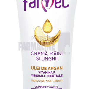 Farmec Crema pentru maini si unghii cu Ulei de Argan 100 ml