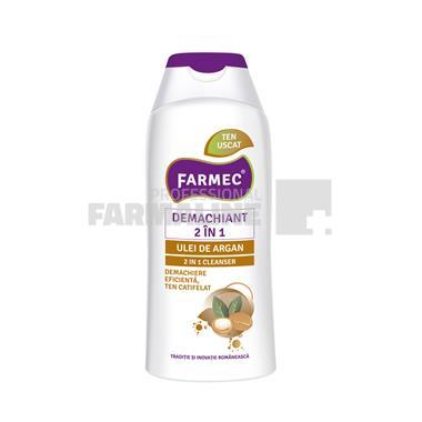 Farmec Demachiant 2 în 1 cu Ulei de Argan 200 ml