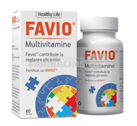 Favio Multivitamine pentru Diabetici 60 comprimate 1 Favio Multivitamine pentru Diabetici 60 comprimate