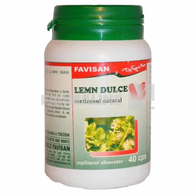Favisan Lemn dulce 40 capsule