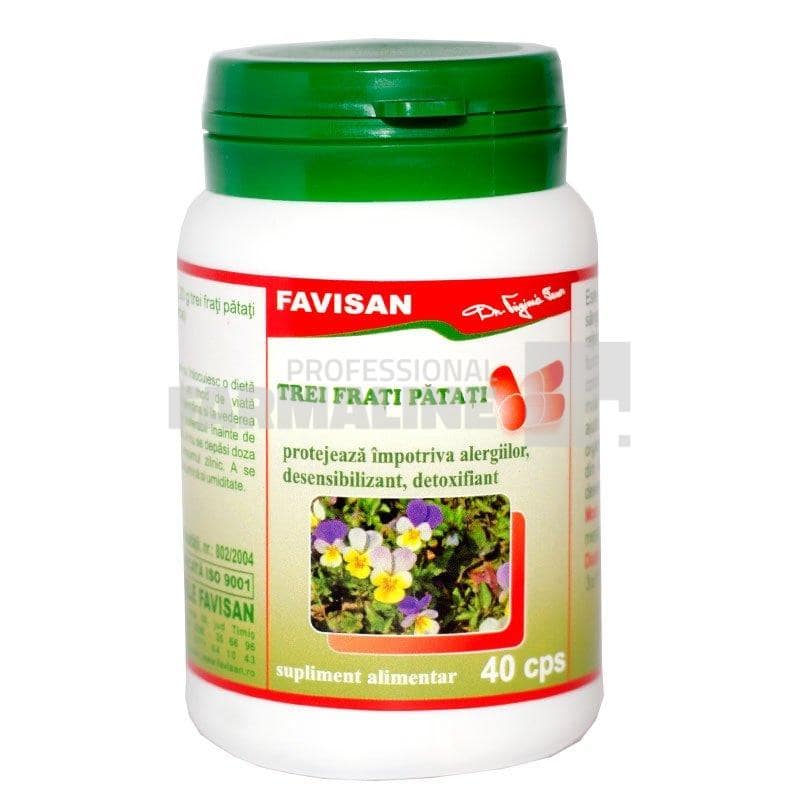 Favisan Trei frati patati 40 capsule