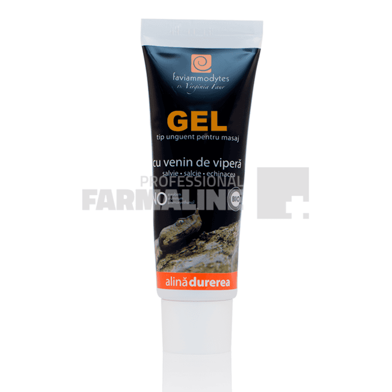 Favivenom Crema tip gel pentru masaj cu venin de vipera 50 ml