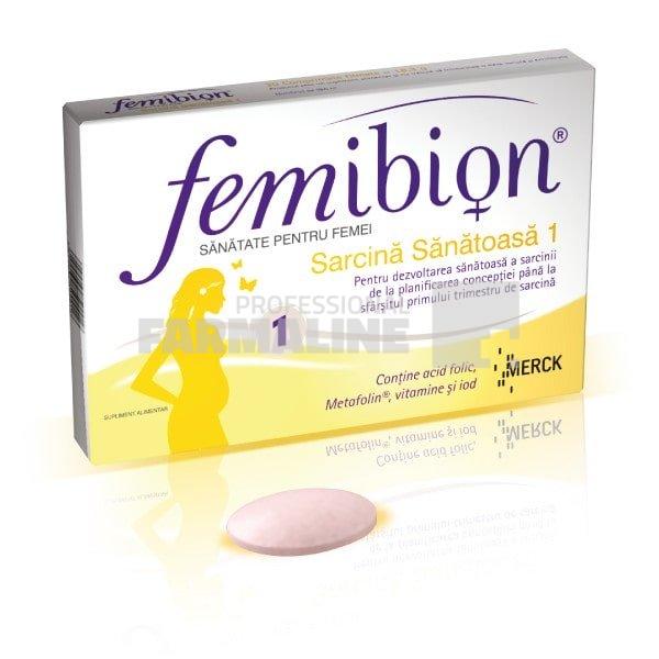 Femibion Sarcina Sanatoasa 1 30 comprimate