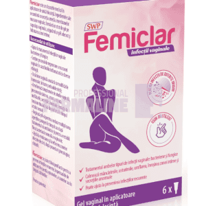 Femiclar gel vaginal in aplicator 6 unidoze