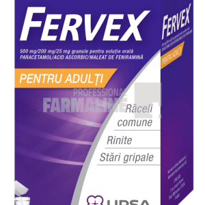 Fervex pentru adulti 8 plicuri