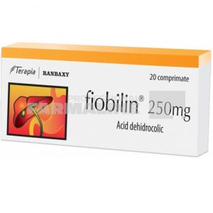 Fiobilin 250 mg 20 comprimate