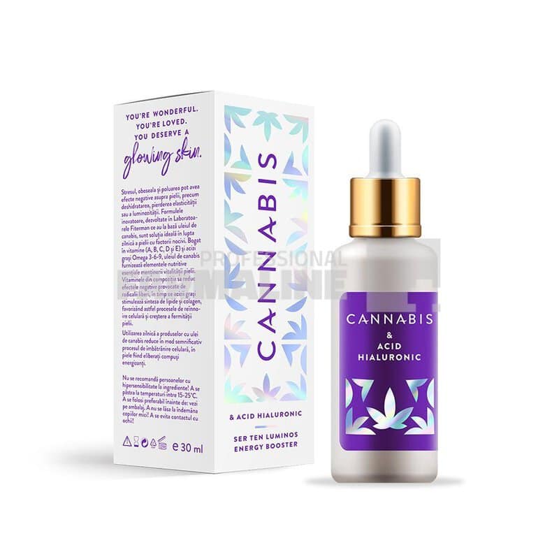Fiterman Cannabis Ser ten luminos cannabis & acid hialuronic 30 ml