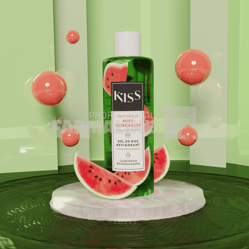 Fiterman Kiss Gel de dus Juicy Watermelon 250 ml