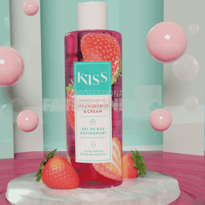 Fiterman Kiss Gel de dus Strawberry & Cream 250 ml